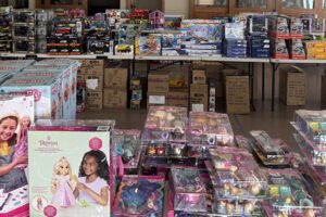 Salvation Army Holiday Toy Cabin